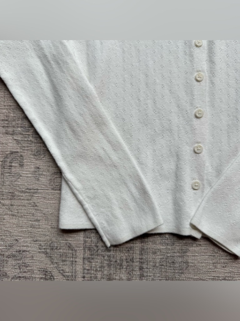 Brady Melville Athelia White Eyelet Top - Picture 8 of 8